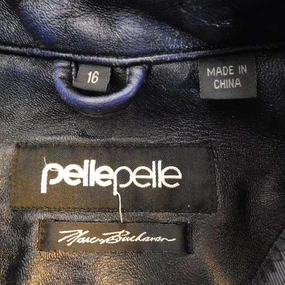 PellePelle Leather Jacket 16 CL3680 0920 - Picture 8 of 16